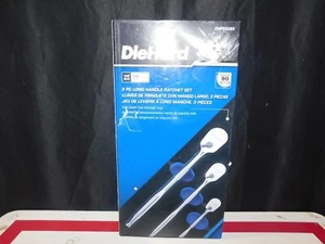 DIEHARD DHP55293 3PC LONG HANDLE RATCHET SET 90TOOTH 1/4'',3/8'',1/2'' (EB42) - Picture 1 of 5