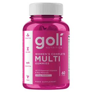 Goli Nutrition Women's Complete Multi Gummies 60 - Picture 1 of 7