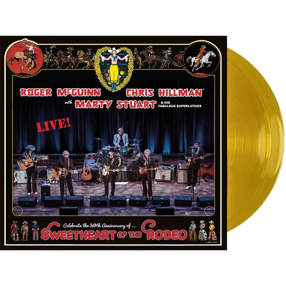 Sweetheart of the Rodeo Live! 50th RSD 2024 Ltd Ed/2500 2LP Gold (Byrds) - Image 1 of 4