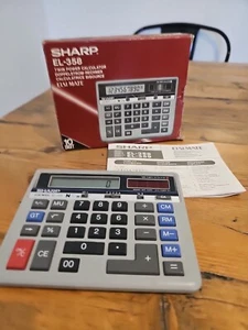 Sharp ELSI MATE EL-358  N10w Calculator  Boxed With Manual Spares/repairs - Picture 1 of 5