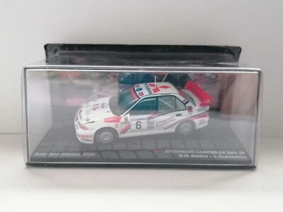 MITSUBISHI LANCER RS EVO III P.G. BEDINI L. TEDESCHINI S.MARINO 1996 SCALA 1/43 - Immagine 1 di 4