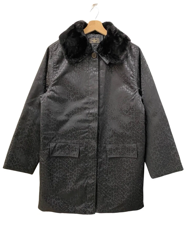Vintage Fendi Leopard Print Overcoat - Image 1 of 4