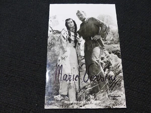 MARIE VERSINI firmado autógrafo firmado en tarjeta de autógrafo de 9x14 cm LOOK - Imagen 1 de 1