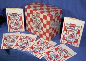 Yankee Girl Tobacco Set ~ Store Display Box + 6 Pouches ~ 1950's ~ N.O.S. - Picture 1 of 8