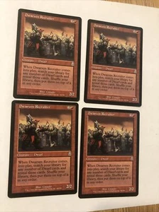 MTG Dwarven Recruiter Odyssey Regular Uncommon x4 Play Set - Picture 1 of 2