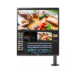 LG 28 inch SDQHD 16:18 DualUp Monitor with Ergo Stand - 28MQ780B - Picture 1 of 10