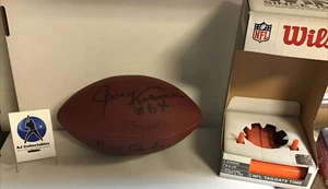 Jerry Kramer And Paul Hornung Autographed NFL Junior Football Jsa Coa Packers H - Picture 1 of 3