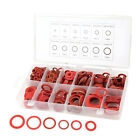 600X Red Steel Paper Fiber Flat Washers Kit Insulation Washer Assorted Set