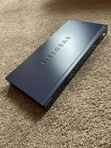 NETGEAR ProSafe FS726T 24Port 10/100 Smart Switch w/ 2 Gigabit Port - Picture 1 of 3