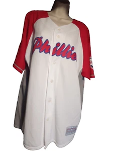 New Cliff Lee #33 Jersey Phillies -Button Down Jersey-Size XL - Picture 1 of 13