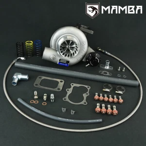 MAMBA 12-6 Billet Oil-Cooled Top Mount Turbo For Nissan TD42 GQ TD05H-16G 6cm - Picture 1 of 11