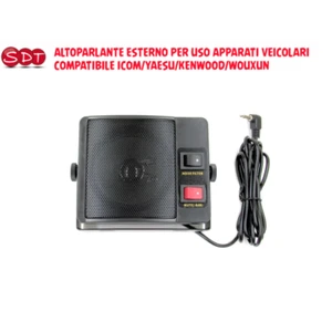 ALTOPARLANTE ESTERNO PER USO APPARATI VEICOLARI COMPATIBILE ICOM/YAESU/K - Zdjęcie 1 z 3