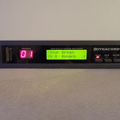 Dynacord  DRP 10 Vintage Reverb Effects Processor Tested Working 1980s - Image 1 of 4