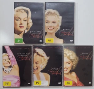 DVD - 5 x MARILYN COLLECTION - Region 4 - VGC - Picture 1 of 2