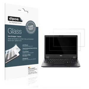 2x Screen Protector for Fujitsu Lifebook E449 14 Zoll Flexible Glass 9H dipos - Picture 1 of 7