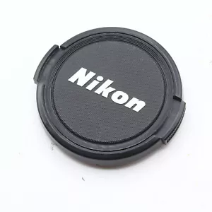 Original Nikon 52mm Snap-On Front Lens Cap Modern - Bon état !! - Zdjęcie 1 z 2
