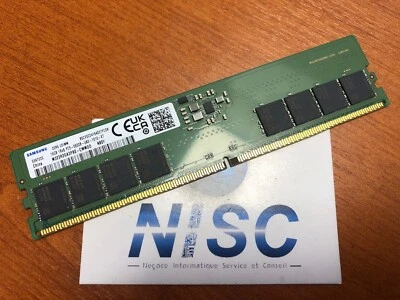 SAMSUNG - 16Go 1Rx8 DDR5 PC5-5600B-UA0 - Pour desktop / gaming - Bild 1 von 2