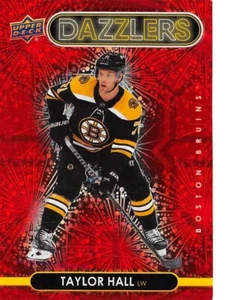 2021-22 Upper Deck Dazzlers Red #DZ54 Taylor Hall - Picture 1 of 2