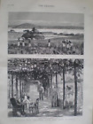 Sketches from the Congo River Emboma 1878 print
