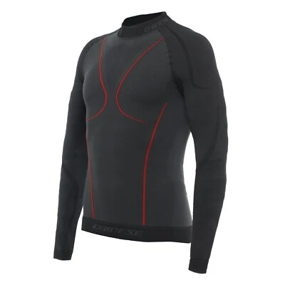 Dainese Thermo LS Longsleeve black red Gr. L Funktionswäsche Unterhemd warm - Bild 1 von 4