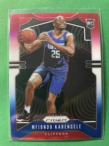 Clippers Panini Prizm Mfiondu Kabengele #271 RC 2019-20 rojo blanco azul - Imagen 1 de 2