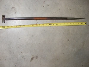 Antique Copper Lightning Rod Weathervane Farm Barn Parts 24 inches - Picture 1 of 1