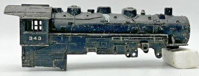 Gilbert American Flyer S Gauge 343 0-8-0 Switcher Locomotive Shell Only - Image 1 of 4