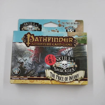 Pathfinder ACG Adventure Deck 5 Skull & Shackles The Price of Infamy 2014 - Image 1 of 2