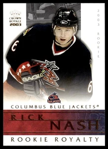 2002-03 Pacific Crown Royale Rookie Royalty ! Rick Nash Columbus Blue Jackets #7 - Bild 1 von 2