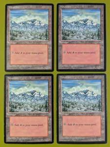 Mountain (340) x4 Ice Age 4x Playset Magic the Gathering MTG - Picture 1 of 1
