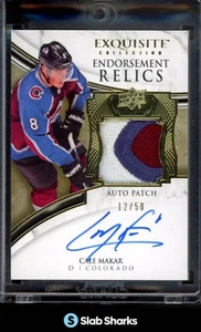 2019 THE CUP CALE MAKAR EXQUISITE ENDORSEMENTS RELICS ROOKIE PATCH AUTO RC /50 - Bild 1 von 3