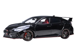 AUTOart 1/18 Honda Civic Type R (FK8) 2021 Crystal Black Pearl Finished Product - Picture 1 of 5
