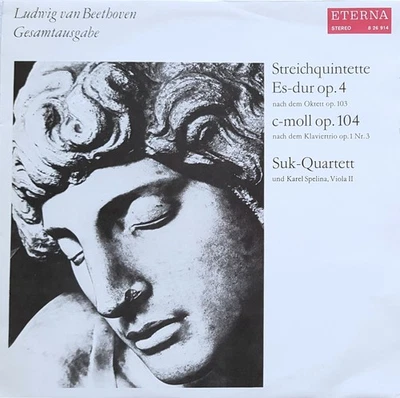 Suk Quartet: Beethoven- String Quintets Op 4 & Op 104 / Eterna - Image 1 of 2