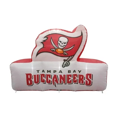 Logo Brands Tampa Bay Buccaneers Pre-Iluminado Equipo Inflable 7’x10’ Foto 1 de 4