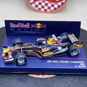 MINICHAMPS 1/43 RED BULL COSWORTH RB1 Christian Klien Monaco 2005 Star Wars - Picture 1 of 9