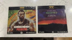 PREDATOR 1 AND 2 LASERDISC MOVIE VIDEO LOT - Picture 1 of 2