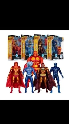 Mcfarlane DC Multiverse Justice League Task Force Darkseid All 4 Platinums Chase - Изображение 1 из 4