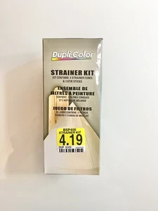 Dupli-Color Paint Shop Finish System Strainer and Stir Sticks Kit - Picture 1 of 4
