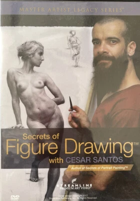 César Santos: Secretos del dibujo de figuras - DVD de instrucciones de arte Foto 1 de 2