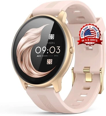 Reloj Inteligente Para iPhone Android De Mujer Smart Watch Pantalla Táct Nuevo - Image 1 of 4