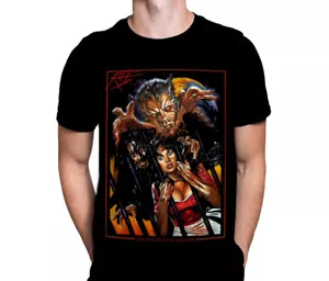 Curse Of The Werewolf - T-Shirt - Sizes S -5XL - Rick Melton Art / Horror / - Picture 1 of 4
