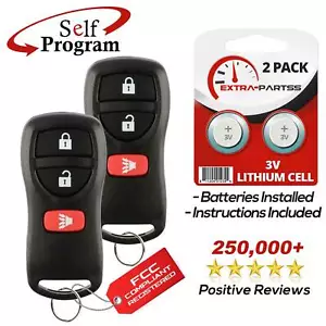 2 For 2007 2008 2009 2010 2011 2012 Nissan Sentra Remote Keyless Entry Key Fob - Picture 1 of 7