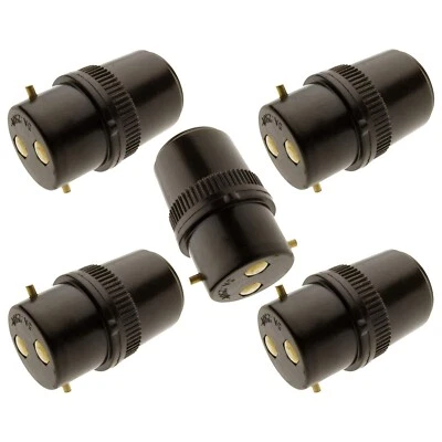 b22 bayonet light adapter plug bc bulb holder connectr lamp socket extension - Image 1 of 2