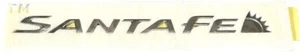 Santa Fe logo emblem badge for 2019 2020 2021 2022 2023 Hyundai Santa Fe - Picture 1 of 1