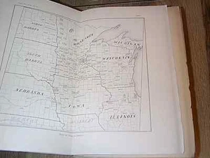 A History Of Danes In America by John Bille  MAP 1898 - Foto 1 di 3