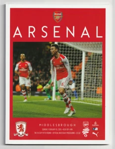Arsenal - Middlesbrough 2014/15 FA Cup 5. Runde - Bild 1 von 1