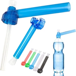 2In1 Tragbare Wasserpfeife Top Puff Schrauben Sie Flasche Konverter Filter Bong - Picture 1 of 13
