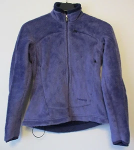 Giacca Patagonia R4 pile donna XS viola salvia Polartec full zip USA 36111 - Foto 1 di 17