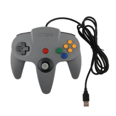 Gaming Joypad Joystick USB Gamepad For Game cube For N64 64 PC SPK - Image 1 of 4