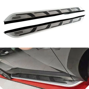 Fits for Acura MDX 2014-2020 Door Fixed Side Step Pedal Running Board Nerf Bar - Picture 1 of 5